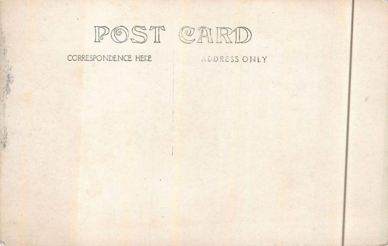 RPPC FIRST NATIONAL BANK BELMOND IOWA REAL PHOTO POSTCARD (c.1910)
