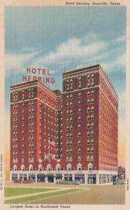 Texas Amarillo Hotel Herring Curteich