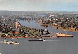 Deutsches Eck Koblenz am Rhein Germany 1961 