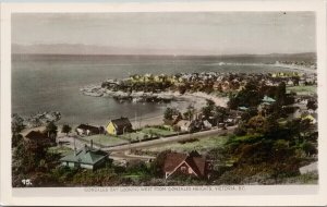 Gonzales Bay Victoria BC Gowen Sutton Unused Real Photo Postcard F14