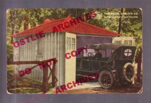 St. Paul MINNESOTA 1915 ADVERTISING Metal Shelter Co. CAR GARAGE Automobile MN