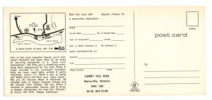 Curry Hill KOA, Bainsville, Ontario Vintage Advertising Postcard