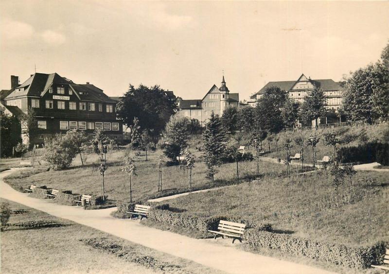 Germany Oberhof Kurpark 1960s