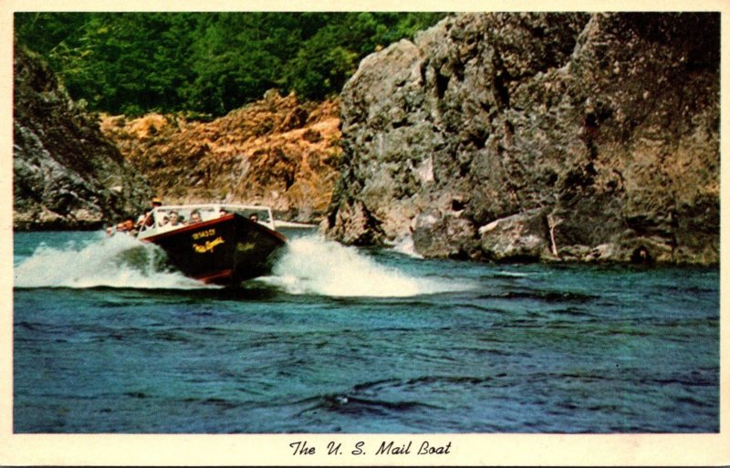 Oregon Rogue River U S Mail Boat 1962