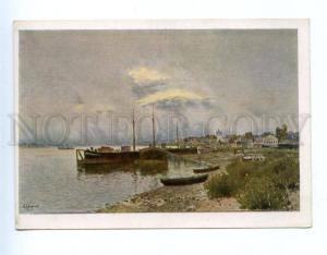 155062 RUSSIA Plyos PLES After RAIN by LEVITAN vintage PC