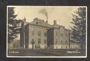 RPPC PRINCETON ILLINOIS HIGH SCHOOL BUILDING VINTAGE AZO REAL PHOTO POSTCARD