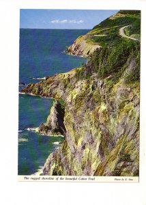 Rugged Shoreline, Cabot Trail, Nova Scotia,