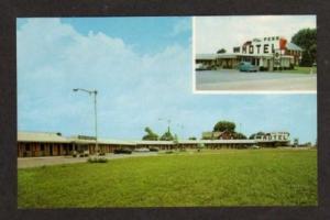 PA PENN Motel HARRISBURG PENNSYLVANIA Postcard PC