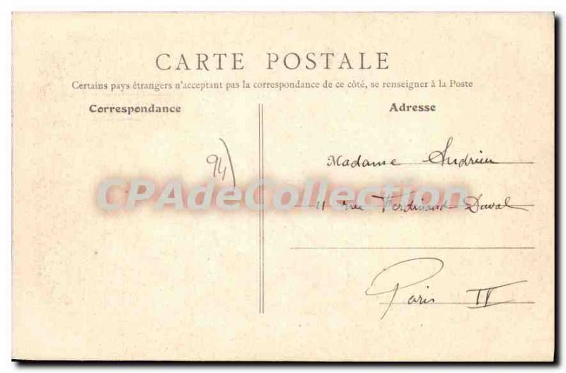 Postcard The Old Tower Marne Joinville Champigny