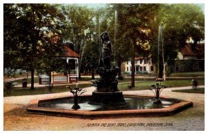 Connecticut  Danielson  Fountain and Band Stand, Davis Park