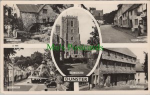 Somerset Postcard - Dunster, The Old Mill, High Street, West Street  RS34103