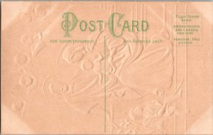 Antique Postcard MERRY CHRISTMAS Cherubs KJ6