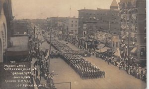 The Passion Cross June 3, 1914, Knights Templar Annual Conclave, Real Photo -...