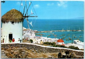 Postcard - Picturesque view - Mykonos, Greece