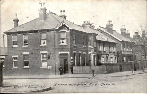 Farnborough Hampshire England Post Office c1900-20s Vintage Postcard