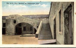 Florida St Augustine Fort Marion The Arch