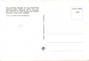 Lockheed Hercules American Marines Airplane RPPC BS.04 