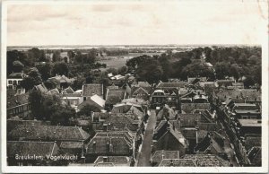 Netherlands Breukelen Vogelvlucht Vintage RPPC 01.42