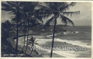 Real Photo Avenida Oceanica Bahia Brazil 1938 