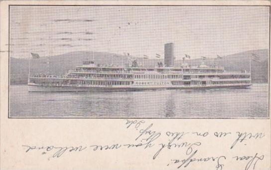 Hudson River Line S S Robert Fulton 1911