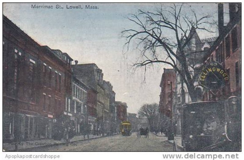Massachusetts Lowell Merrimac Street