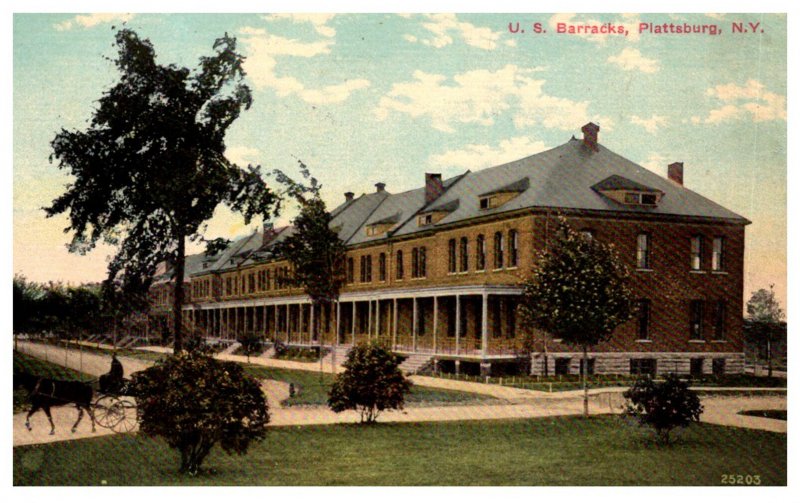 New York  Plattsburgh U. S. Barracks