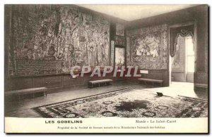Old Postcard Goblins Musee Le Carre Lounge Paris