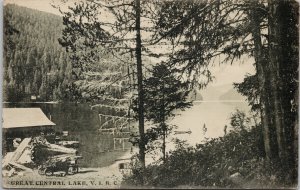 Great Central Lake BC near Port Alberni Unused Leonard Frank Postcard G68