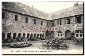 Old Postcard Saint Valery En Caux Le Cloitre