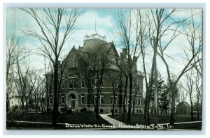 c1910s Buena Vista County Court House, Storm Lake Iowa IA Unposted Postcard