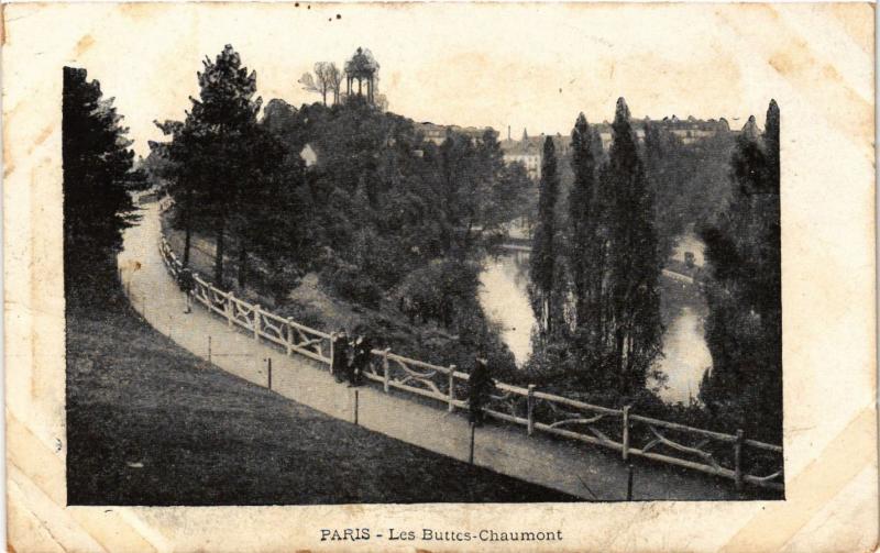 CPA PARIS 19e Les Buttes-Chaumont (302367)