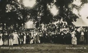Pageant of Bristol 'The Rioters' Somerset England UK Knighton Cutts Postcard E12