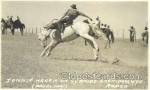 Jonnie Hagen Western Cowboy, Cowgirl Unused 