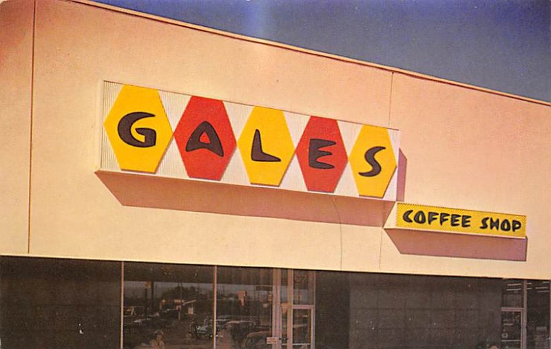 Gales Coffee Shop Rohm & Haas Company Advertising Unused 