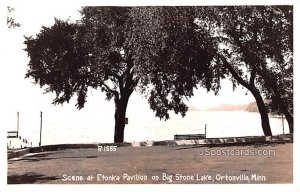 Scene at Etonka Pavilion in Ortonville, Minnesota