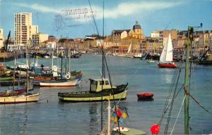 BR53261 Sables d olonne le port ship bateaux     France