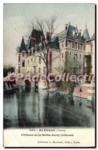 Postcard Old Bleneau Yonne Chateau de la Motte Jarry East Coast