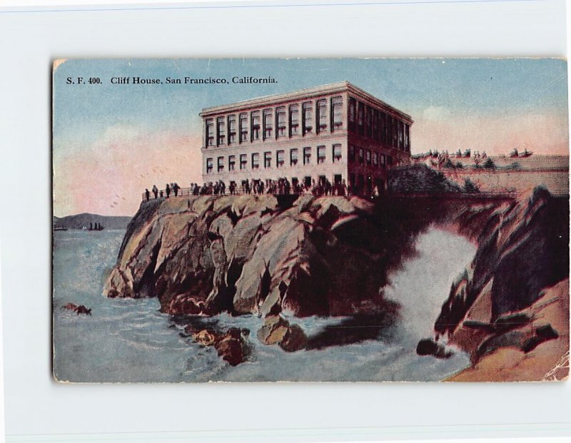 Postcard Cliff House, San Francisco, California