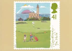 Turnberry Golf Course Putting Green Postcard