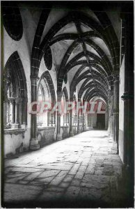 Postcard Old Evora Portugal Um aspecio do Claustro da Igreja da