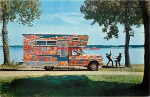 Advertising Postcard, Pyschedelic 1969 Dreamer, Pick Up Truck Camper