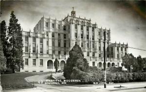 Vintage RPPC Postcard 49 Hospital Muguerza, Monterrey Mexico, M.M. Lopez Fot.