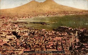 Italy Naples and Vesuvius