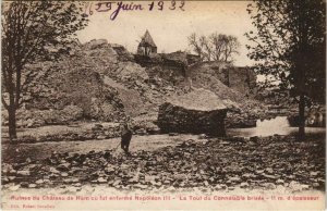 CPA Ruines du Chateau de HAM ou fot enferme Napoleon III (121055)