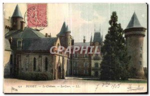 Old Postcard Busset Chateau La Cour