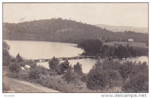 RP, View Of The Lake, LAC CHARLEBOIS, Quebec, Canada, PU-1919