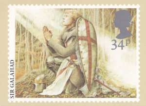 Sir Galahad of Excalibur King Arthur Limited Edition Postcard