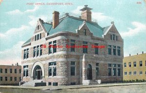 IA, Davenport, Iowa, Post Office Building, Exterior View, AC Bosselman No 6686