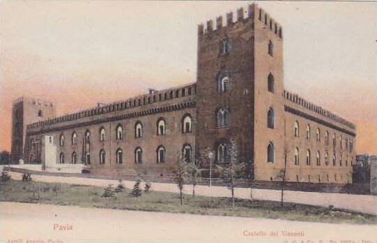 Italy Pavia Castello dei Visconti