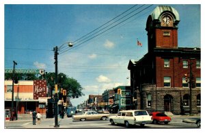 VTG Queen Street, Great Advertising, Old Cars, Sault Ste. Marie, Ontario, Canada